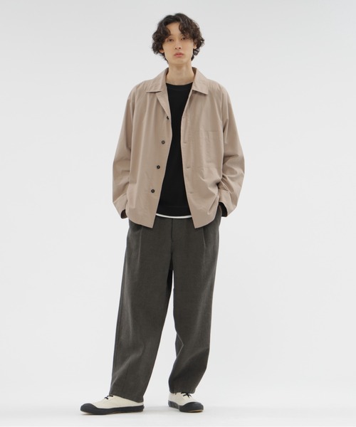 MHL.（エムエイチエル）の「FADED COTTON DRILL（その他パンツ・メンズ・チャコール・LARGE/MEDIUM/SMALL）」の7枚目の写真