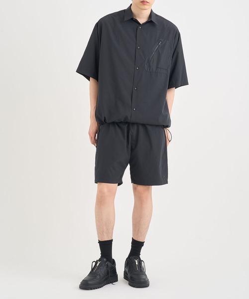 WHITE MOUNTAINEERING(ホワイトマウンテニアリング)の「【White Mountaineering / ホワイトマウンテニアリング】別注DRAW CORD S/S POCKET SHIRTS(シャツ/ブラウス・メンズ・ホワイト/ブラック/ダークグレー/ネイビー・1/2/3)」の19枚目の写真