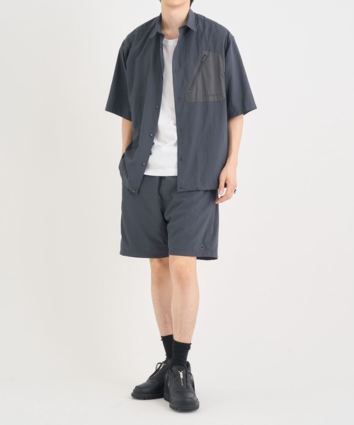 WHITE MOUNTAINEERING(ホワイトマウンテニアリング)の「【White Mountaineering / ホワイトマウンテニアリング】別注DRAW CORD S/S POCKET SHIRTS(シャツ/ブラウス・メンズ・ホワイト/ブラック/ダークグレー/ネイビー・1/2/3)」の17枚目の写真