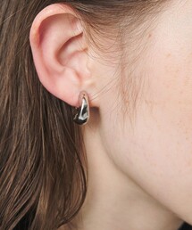 UNITED ARROWS | ハーフ ムーン イヤリング(イヤリング)
