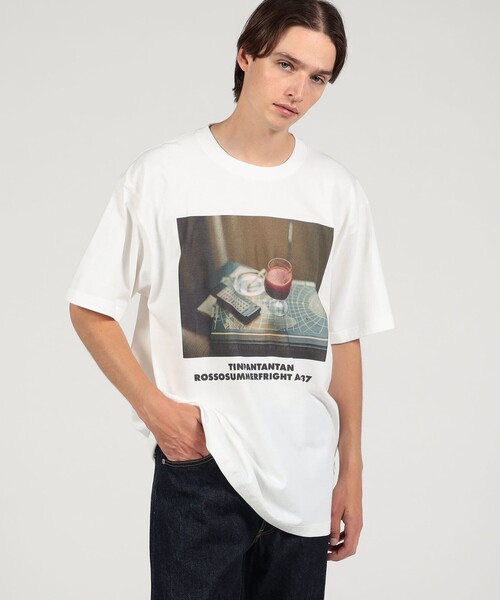 TANGTANG（タンタン）の「TANGTANG CASATANG Tシャツ（Tシャツ/カットソー・メンズ・ホワイト系その他・L/M）」の2枚目の写真