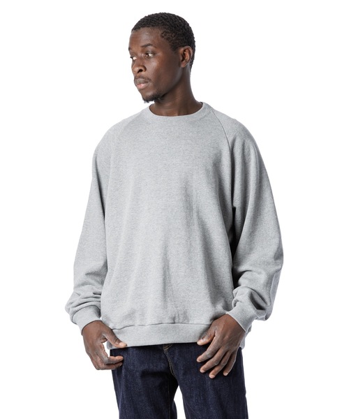 セール】American Cotton Raglan Sweatshirt / アメリカコットン