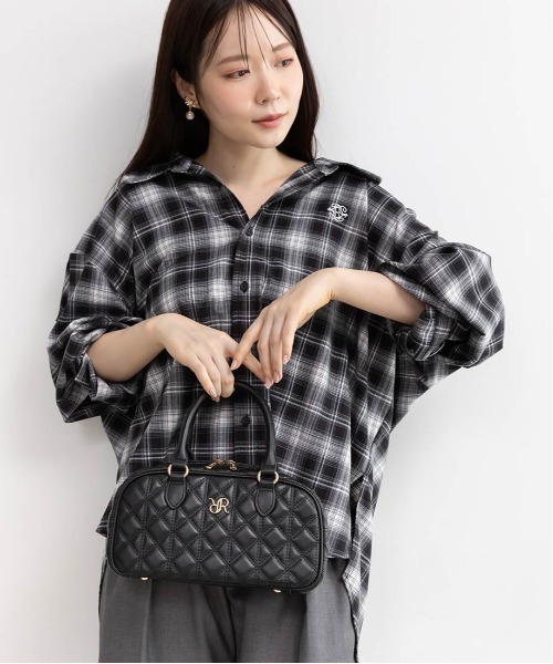 RANDA(ランダ)の「2WAY ミニバッグチャームショルダーバッグ(ハンドバッグ・レディース・レッド/ブラック/アイボリー・FREE)」の13枚目の写真