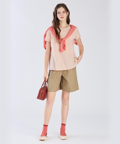 90's agnes b. 短丈 フランス製 agnes b. - フランス製 90s アニエスベー オム メンズ 初期 リザード