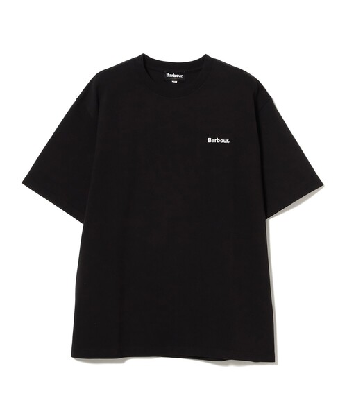 Barbour（バブアー）の「Barbour / 刺繍 ロゴ Tシャツ（Tシャツ/カットソー・メンズ・ブラック/ベージュ/ネイビー/ケリーグリーン/ロイヤルブルー・S/M/L/XL）」の6枚目の写真