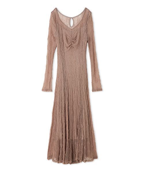 フロントギャザーレースドレス（ドレス）｜SNIDEL（スナイデル）の