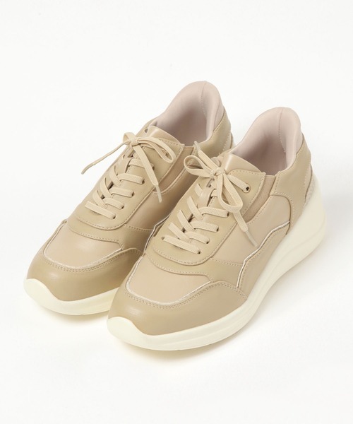 FOUND GOOD(ファウンドグッド)の「ラクラクスルットキレイスニーカー(スニーカー・レディース・ブラック/グレー系5/ベージュ・M/S/L/XL)」の6枚目の写真