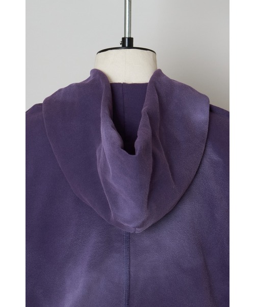 SHINYAKOZUKA（シンヤコヅカ）の「WASHED ORDINARY OLD STYLE ZIP HOODIE（パーカー・メンズ・ダークパープル/インディゴブルー/オートミール/ブラック系その他・SMALL/MEDIUM/LARGE）」の14枚目の写真