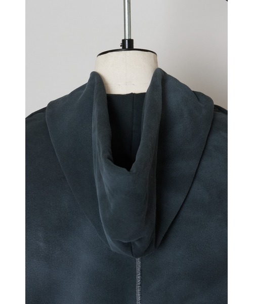 SHINYAKOZUKA（シンヤコヅカ）の「WASHED ORDINARY OLD STYLE ZIP HOODIE（パーカー・メンズ・ダークパープル/インディゴブルー/オートミール/ブラック系その他・SMALL/MEDIUM/LARGE）」の5枚目の写真