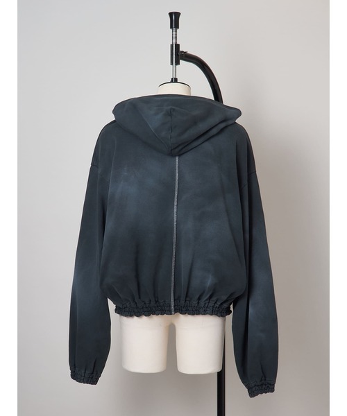 SHINYAKOZUKA（シンヤコヅカ）の「WASHED ORDINARY OLD STYLE ZIP HOODIE（パーカー・メンズ・ダークパープル/インディゴブルー/オートミール/ブラック系その他・SMALL/MEDIUM/LARGE）」の6枚目の写真