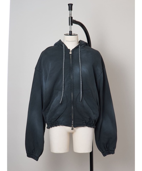 SHINYAKOZUKA（シンヤコヅカ）の「WASHED ORDINARY OLD STYLE ZIP HOODIE（パーカー・メンズ・ダークパープル/インディゴブルー/オートミール/ブラック系その他・SMALL/MEDIUM/LARGE）」の7枚目の写真