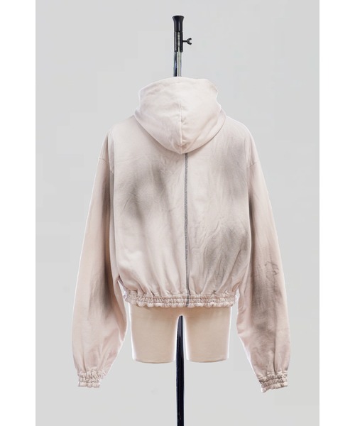 SHINYAKOZUKA（シンヤコヅカ）の「WASHED ORDINARY OLD STYLE ZIP HOODIE（パーカー・メンズ・ダークパープル/インディゴブルー/オートミール/ブラック系その他・SMALL/MEDIUM/LARGE）」の10枚目の写真