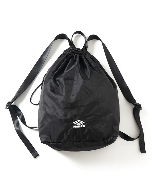 UMBRO(アンブロ)の「UMBRO/アンブロ SP Packable Bag/別注 パッカブル バッグ/リップストップ(バックパック/リュック・メンズ・グレー/その他9/ブラック/ホワイト/ベージュ・ONE SIZE)」の12枚目の写真