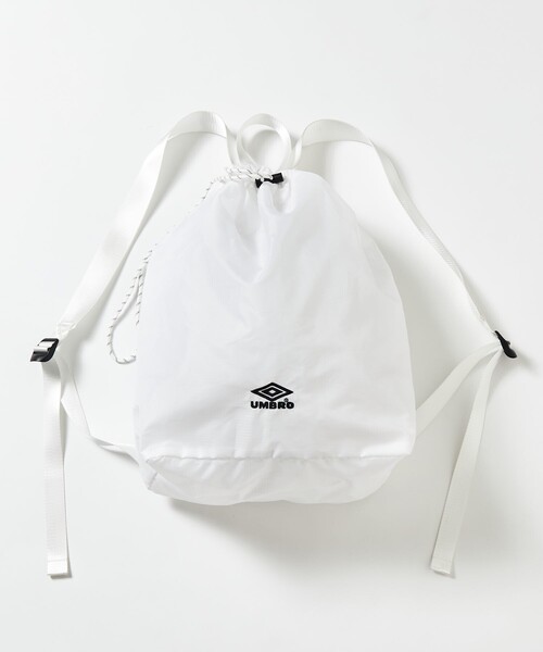 UMBRO(アンブロ)の「UMBRO/アンブロ SP Packable Bag/別注 パッカブル バッグ/リップストップ(バックパック/リュック・メンズ・グレー/その他9/ブラック/ホワイト/ベージュ・ONE SIZE)」の16枚目の写真