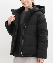 Honeys（ハニーズ）の「【非フッ素撥水加工】ファイバーダウンブルゾン（ブルゾン）」