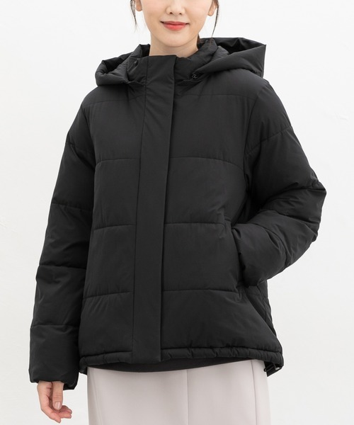 マスターバニーポリエステルリップストップ撥水ダウンブルゾン(黒)サイズ5 美品 マスターバニーポリエステルリップストップ撥水ダウンブルゾン