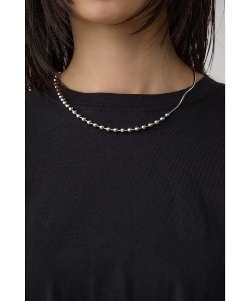 AZUL by moussy(アズールバイマウジー)の「ギャザースリーブカットトップス(Tシャツ/カットソー・レディース・ブラック/オフホワイト/杢グレー/バーガンディー・FREE)」の20枚目の写真