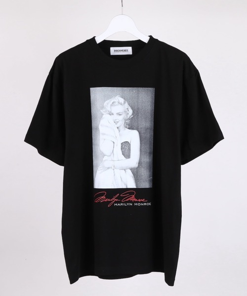 DISCOVERED（ディスカバード）の「DISCOVERED MARILYN MONROE TEE (SELFPORTRAIT)（Tシャツ/カットソー・メンズ・ホワイト/ブラック・1/2/3/4）」の2枚目の写真