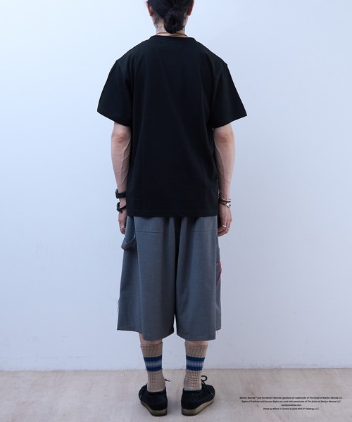 DISCOVERED(ディスカバード)の「DISCOVERED MARILYN MONROE TEE (SELFPORTRAIT)(Tシャツ/カットソー・メンズ・ホワイト/ブラック・1/2/3/4)」の9枚目の写真