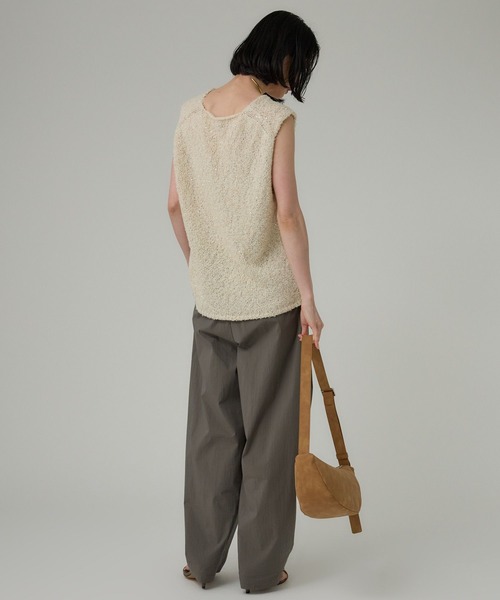 BRIE LEON（ブリーレオン）の「【BRIE LEON】Crescent Bag（ショルダーバッグ・レディース・オフホワイト/キャメル・FREE）」の18枚目の写真