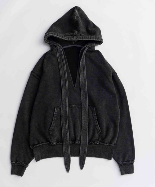 25AW PRE-ORDER】Slit Ribbon Hoodie/スリットリボンフーディ