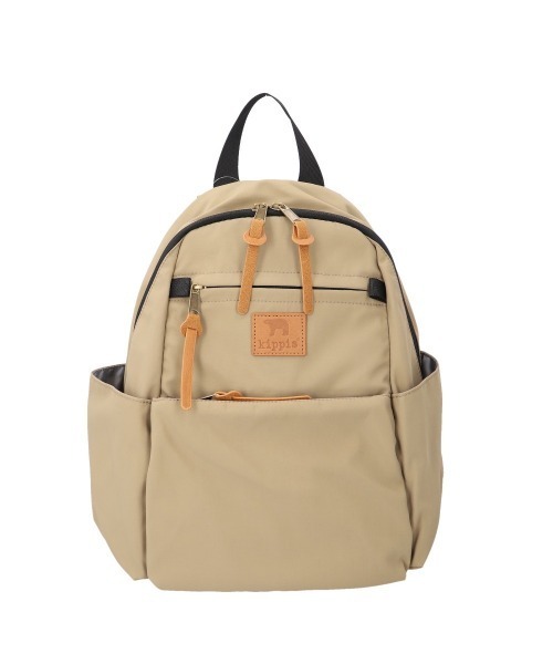 BACKYARD FAMILY(バックヤードファミリー)の「kippis キッピス 10ポケットミニリュック(バックパック/リュック・レディース・ベージュ/セージグリーン/ブラック/カーキ/チャコール・FREE)」の1枚目の写真