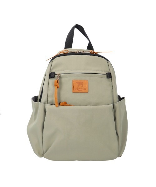 BACKYARD FAMILY(バックヤードファミリー)の「kippis キッピス 10ポケットミニリュック(バックパック/リュック・レディース・ベージュ/セージグリーン/ブラック/カーキ/チャコール・FREE)」の5枚目の写真