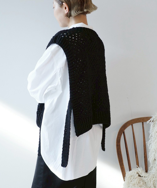 JOURNAL STANDARD LUXE(ジャーナルスタンダード ラックス)の「ハイカウントタイプライター RC-シャツ(シャツ/ブラウス・レディース・スカイブルー/ホワイト・FREE)」の4枚目の写真