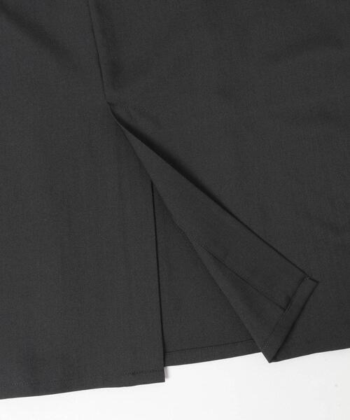 ITEMS URBANRESEARCH（アイテムズ アーバンリサーチ）の「サス付きツイルジャンパースカート（ワンピース・レディース・モカ/チャコールグレー・FREE）」の14枚目の写真