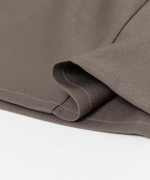 ITEMS URBANRESEARCH（アイテムズ アーバンリサーチ）の「サス付きツイルジャンパースカート（ワンピース・レディース・モカ/チャコールグレー・FREE）」の4枚目の写真