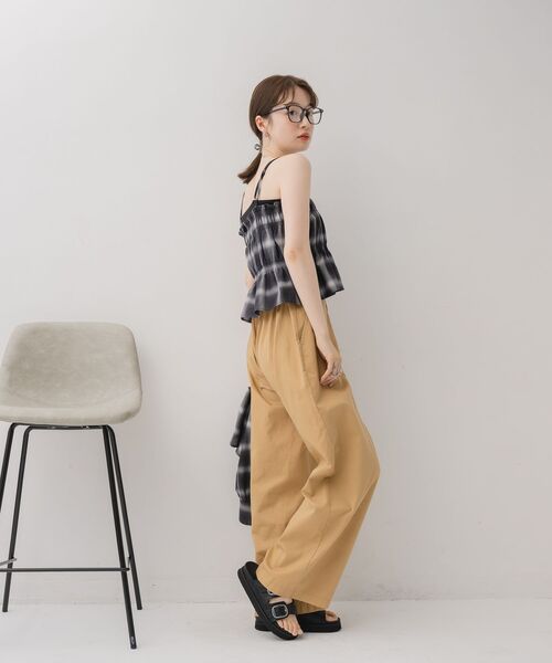 RETRO GIRL（レトロガール）の「ビスチェ付きチェックシャツ（シャツ/ブラウス・レディース・ブルー系その他2/ブラック系その他2/ブラウン系その他2・FREE）」の22枚目の写真