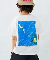 Fluffy BROTHERS（フラッフィーブラザーズ）の「パネルプリントTシャツ（Tシャツ/カットソー）」