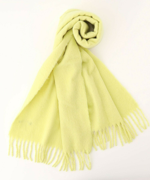 FRAPBOIS（フラボア）の「ブークレーカラーストール（ストール/ショール・レディース・ブラック/ブルー/イエロー/ホワイト・FREE）」の7枚目の写真