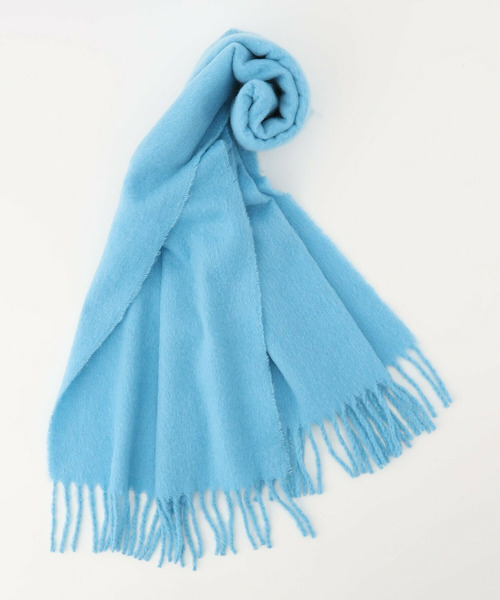 FRAPBOIS（フラボア）の「ブークレーカラーストール（ストール/ショール・レディース・ブラック/ブルー/イエロー/ホワイト・FREE）」の13枚目の写真