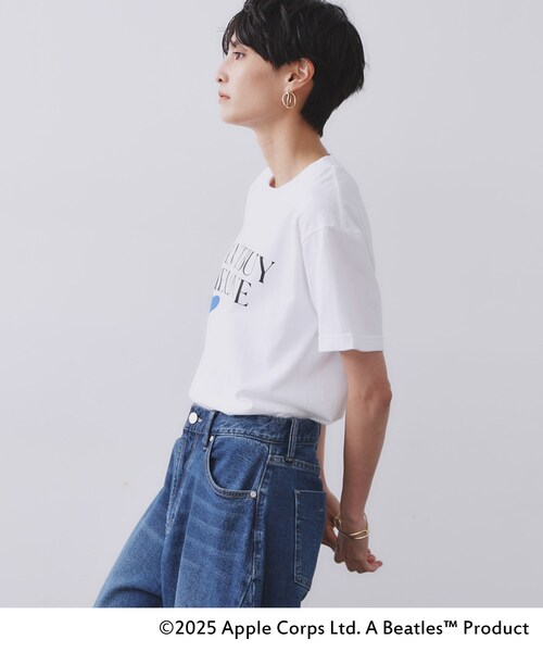 OPAQUE.CLIP(オペークドットクリップ)の「ロックTシャツ別注アソート【GREEN DAY/METALLICA/THE BEATLES】(Tシャツ/カットソー・レディース・チャコールグレー/チャコール/ピンク/ホワイト・04/02)」の7枚目の写真