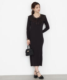 み*読様 プロポーションボディドレッシング レース　ロングワンピース・ドレス 2wayレースワンピース | PROPORTION BODY DRESSING