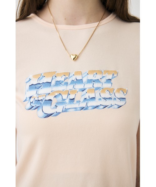 MOUSSY(マウジー)の「CHROME LOGO Tシャツ(Tシャツ/カットソー・レディース・ライトブラック/ライトカーキ/オフホワイト/オレンジ系その他・FREE)」の17枚目の写真
