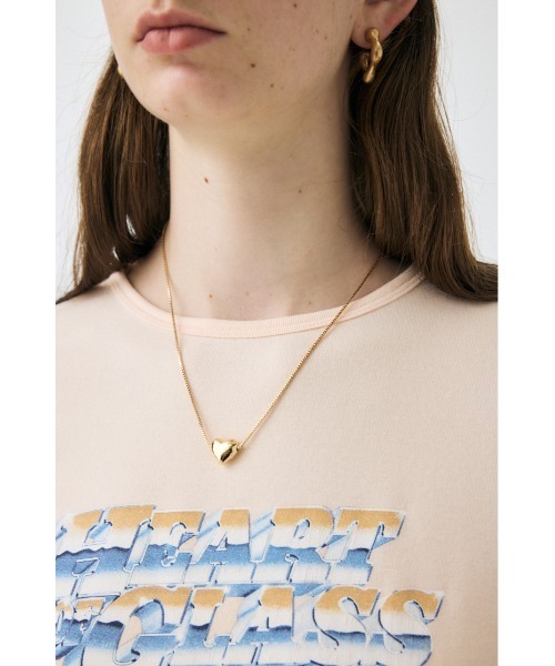 MOUSSY(マウジー)の「CHROME LOGO Tシャツ(Tシャツ/カットソー・レディース・ライトブラック/ライトカーキ/オフホワイト/オレンジ系その他・FREE)」の18枚目の写真