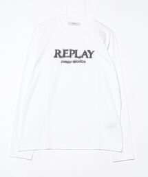 REPLAY | REPLEYレタリングロゴ ベーシックジャージーロンT(Tシャツ/カットソー)