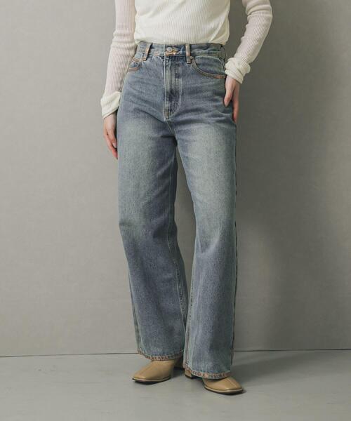 SENSE OF PLACE by URBAN RESEARCH（センスオブプレイスバイアーバンリサーチ）の「ハクプリントデニム（デニムパンツ・レディース・ライトインディゴブルー/ブラック・SMALL/MEDIUM）」の17枚目の写真