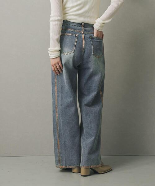 セール】ハクプリントデニム（デニムパンツ）｜SENSE OF PLACE