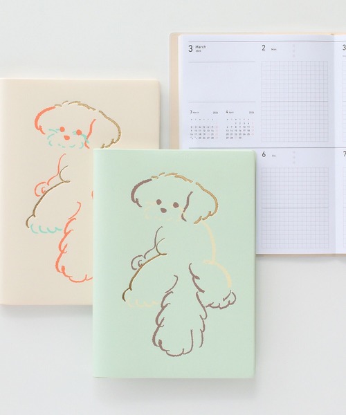 マークス 手帳 2026 スケジュール帳 2025年12月始まり 週間ブロック B6