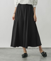 ウンガロ　新品未使用タグ付き　シルク素材フレアスカート ELENDEEK（エレンディーク） スカート ナイロンボリュームフレア