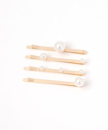 niko and... | パール調4セットヘアピン(ヘアピン)