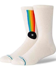 STANCE（スタンス）の「STANCE/スタンス ソックス "POLAROID(ポラロイド社)コラボモデル" APERTURE CREW A555D25APE（ソックス/靴下）」