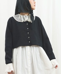 fig Ｌondon | _C/Ny pleating cardigan(ニット/セーター)