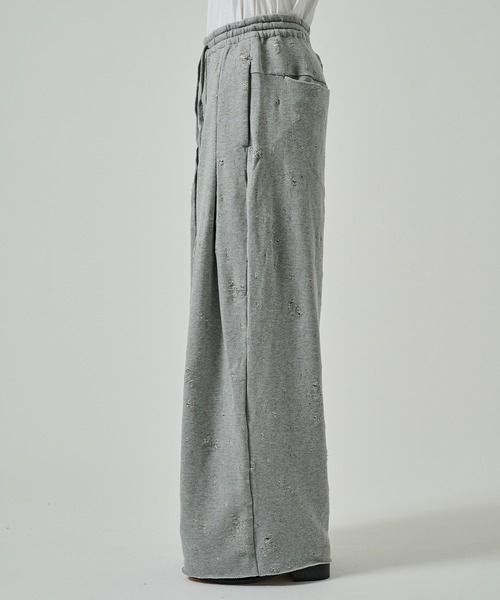 SHINYAKOZUKA（シンヤコヅカ）の「【SHINYAKOZUKA】HOME BAGGY ISSUE7（スウェットパンツ・メンズ・グレー/ブラック・L/M/S）」の15枚目の写真