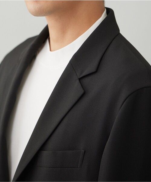 UNFILO（アンフィーロ）の「WOOL TOUCH 機能美ジャケット（テーラードジャケット・メンズ・グレー系/ブラック系/ネイビー系・MEDIUM/SMALL/X-LARGE/LARGE）」の22枚目の写真