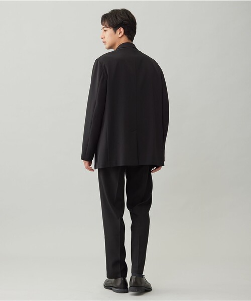 UNFILO（アンフィーロ）の「WOOL TOUCH 機能美ジャケット（テーラードジャケット・メンズ・グレー系/ブラック系/ネイビー系・MEDIUM/SMALL/X-LARGE/LARGE）」の19枚目の写真