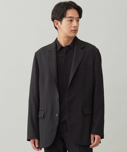 UNFILO（アンフィーロ）の「WOOL TOUCH 機能美ジャケット（テーラードジャケット・メンズ・グレー系/ブラック系/ネイビー系・MEDIUM/SMALL/X-LARGE/LARGE）」の18枚目の写真
